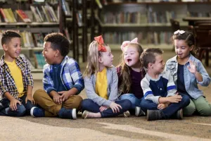 Group of Young Children 